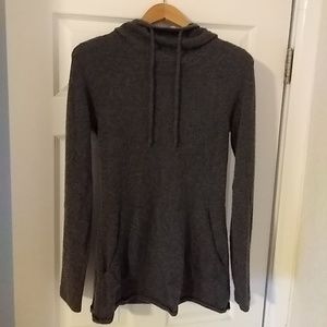 Cashmere tunic hoody from Athleta